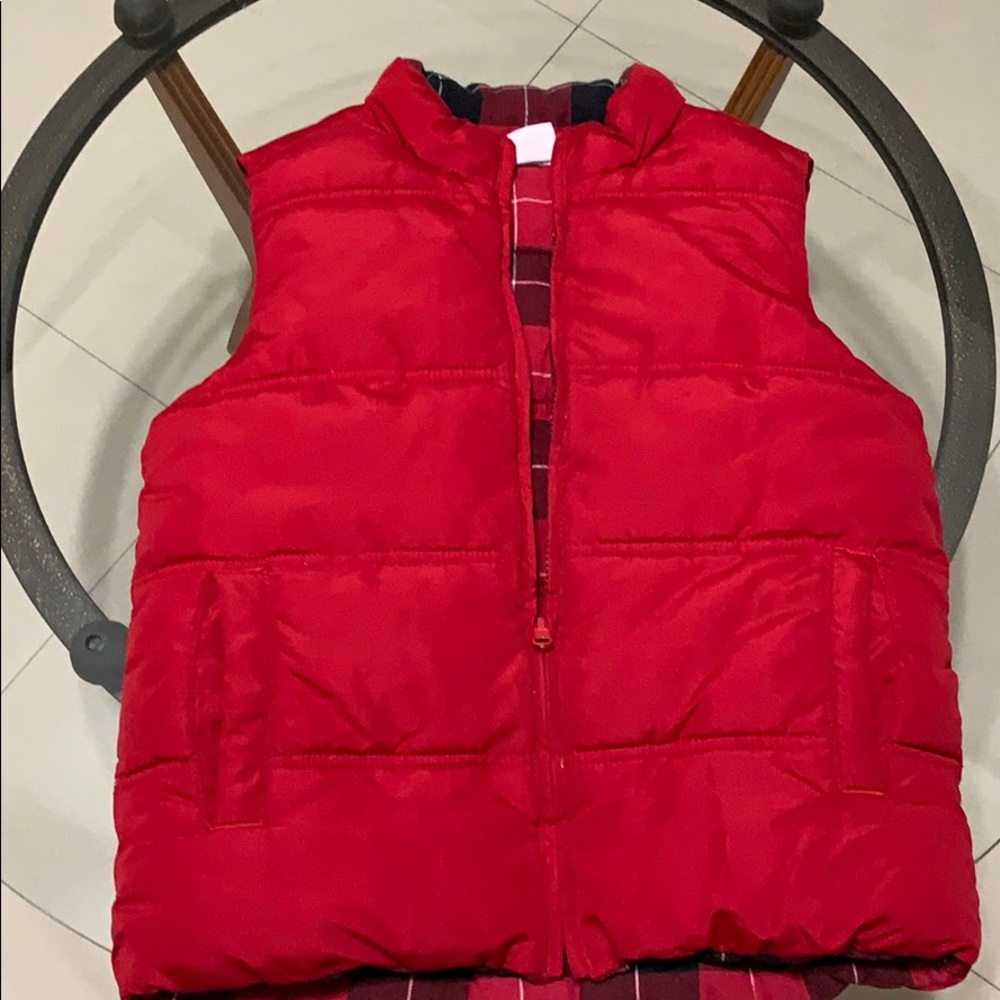Crazy 8 red vest